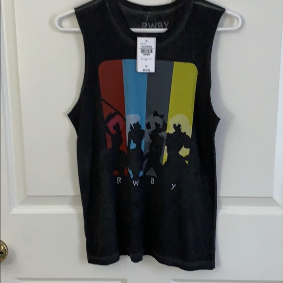 Hot Topic Tops - RWBY HOT TOPIC Panel Silhouette Juniors XS - NWT